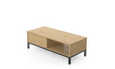 KROFT - Table basse 1 tiroir 1 niche 