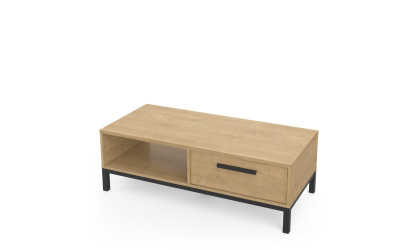 KROFT - Table basse 1 tiroir 1 niche 