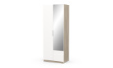 BOSTER - Armoire 2 portes 1 miroir 