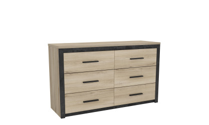 CANYON - Commode 6 tiroirs 