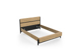 LAURA -  Lit pour couchage 140x190/200 (sans matelas ni sommier) 