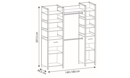 RIGA - Kit dressing extensible 