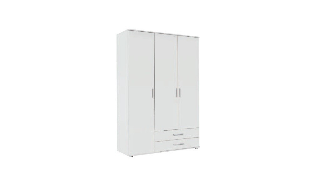 MENTON - Armoire 3 portes 2 tiroirs 1/3 lingère 2/3 penderie 