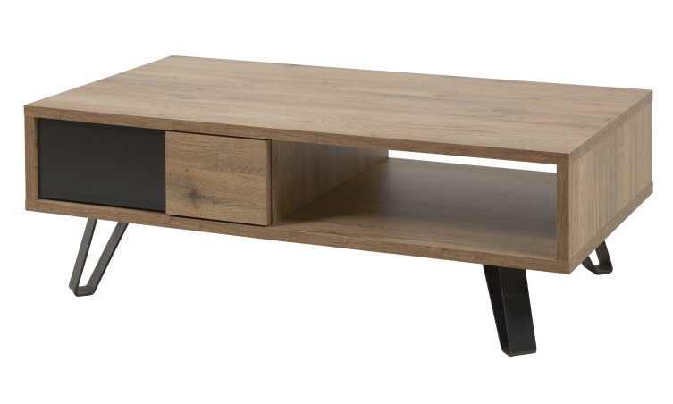 ONIX - Table basse avec porte et niche 