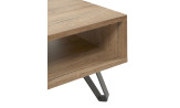 ONIX - Table basse avec porte et niche 