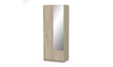 BOSTER - Armoire 2 portes 1 miroir 