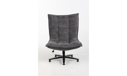 NAGOYA - Fauteuil pivotant anthracite 