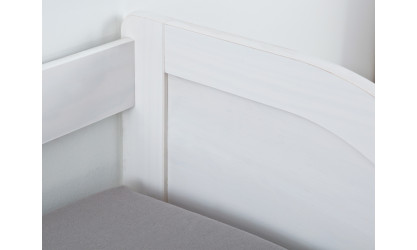 LEONIE - Lit banquette avec sommier (sans matelas) 