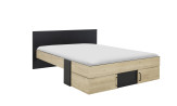 LEVEL - Lit gain de place pour couchage 140x190 (sans sommier ni matelas) 