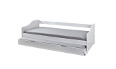 LEONIE - Lit banquette avec sommier (sans matelas) 