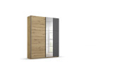 RIDER - Armoire 2 portes coulissantes avec miroirs 