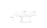 GRIMAUD - Table basse avec fonction bar 