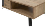 ONIX - Table basse avec porte et niche 