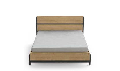 LAURA -  Lit pour couchage 140x190/200 (sans matelas ni sommier) 