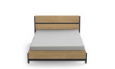 LAURA -  Lit pour couchage 140x190/200 (sans matelas ni sommier) 