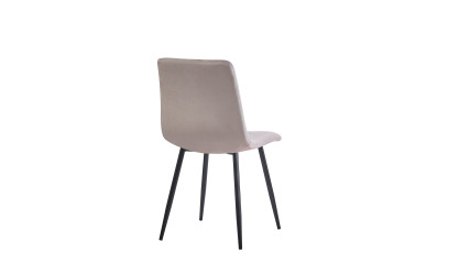 WASHINGTON -  Lot de 4 chaises Gris 