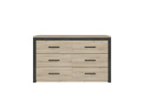 CANYON - Commode 6 tiroirs 