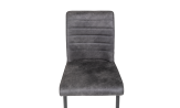 CALGARY - Chaise de séjour le lot de 2 Dark grey 