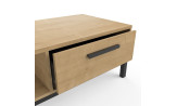 KROFT - Table basse 1 tiroir 1 niche 